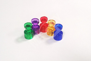 Strong color cylindrical magnets